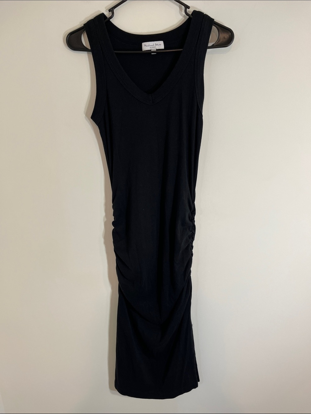 Michael Stars ruched dress Medium